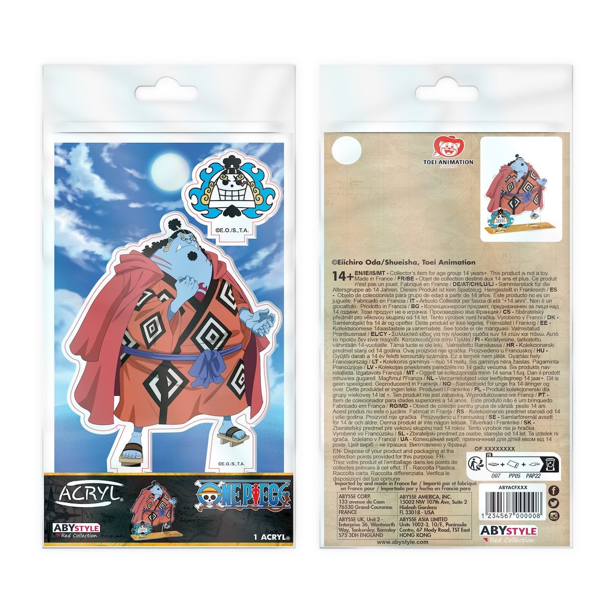 One Piece - Jinbe - Akryylifiguuri (keräilyhahmo)