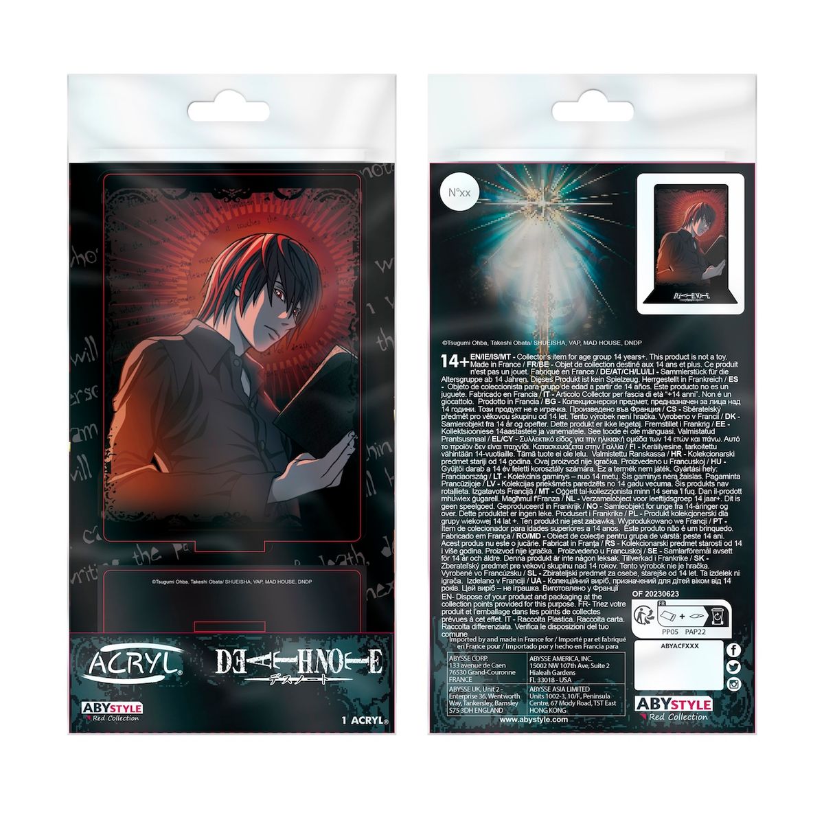 Death Note - Light - Akryylifiguuri (keräilyhahmo)