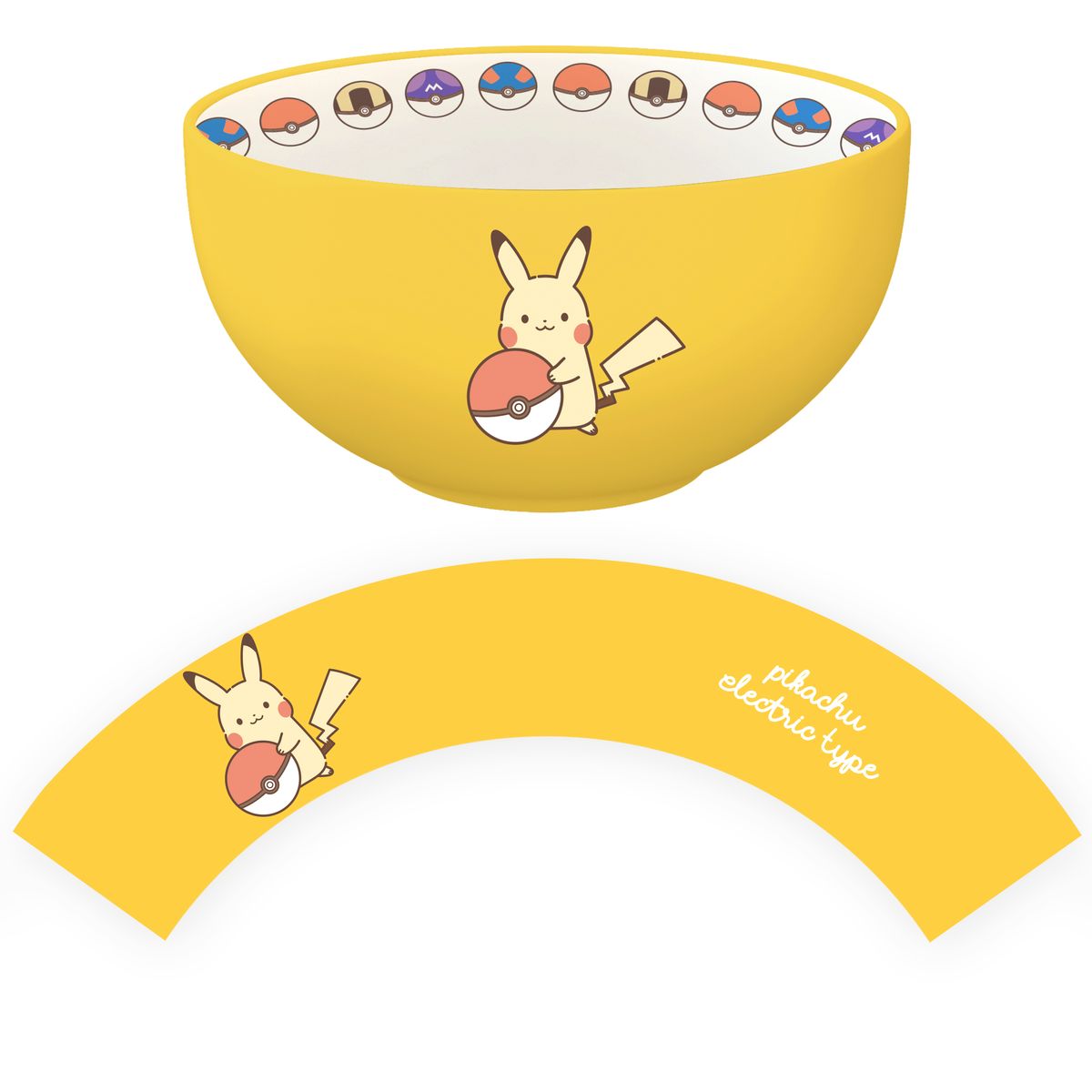 Pokémon - Pikachu Electric Type - Bowl