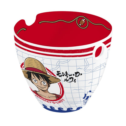 One Piece - Monkey D. Luffy - Kulho & syömäpuikot