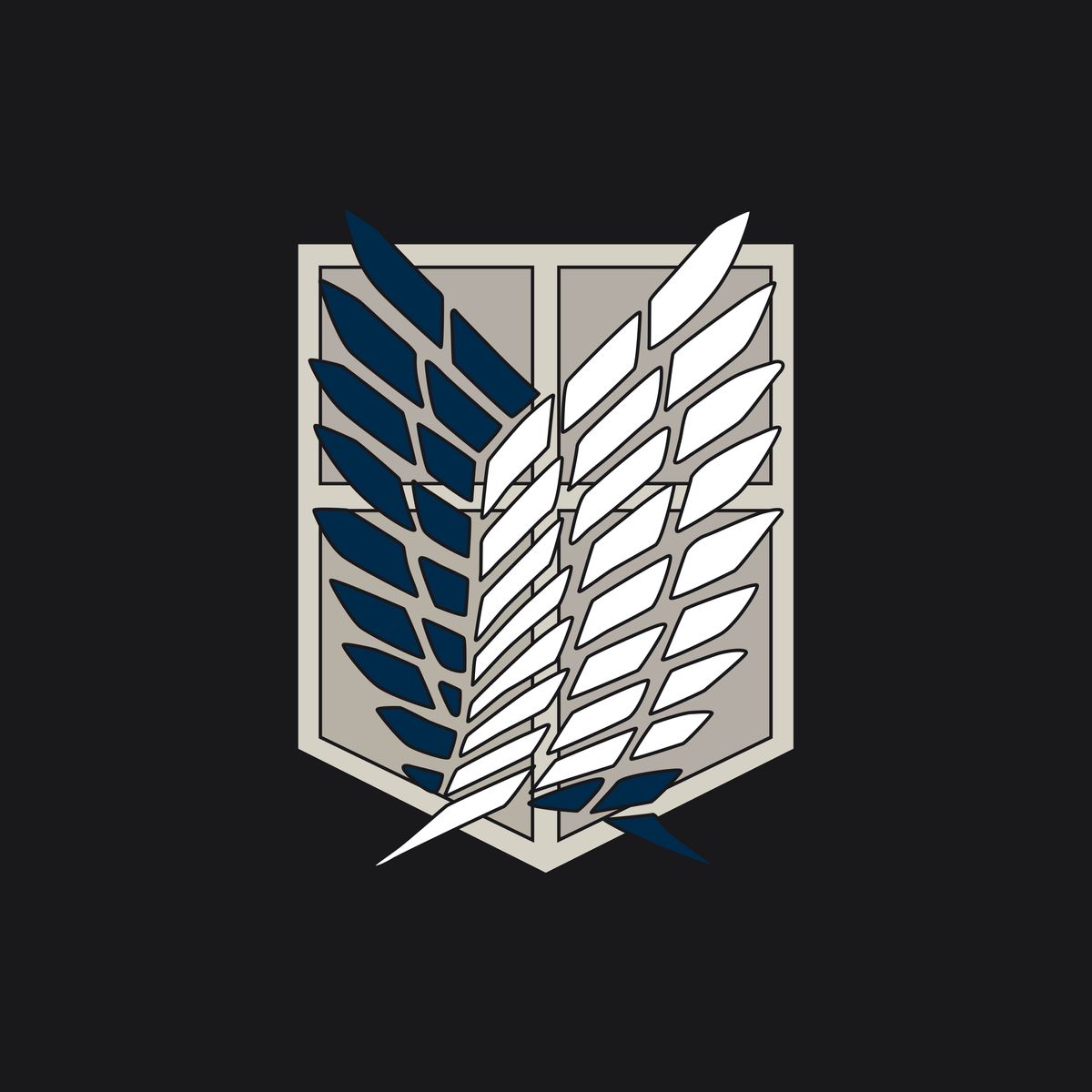 Attack on Titan - Scout Symbol - Lippis