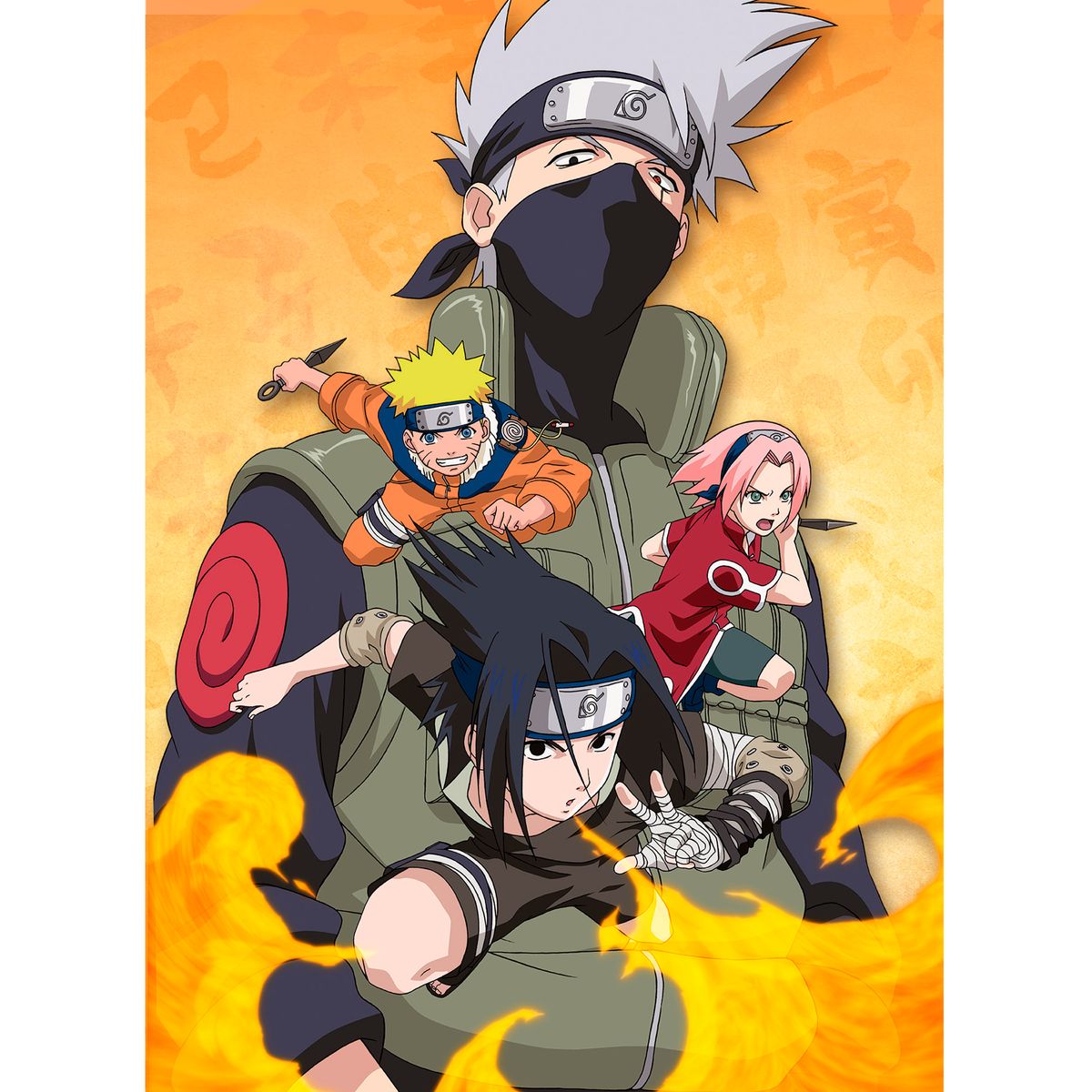 Naruto - Ninjas - Postikortit