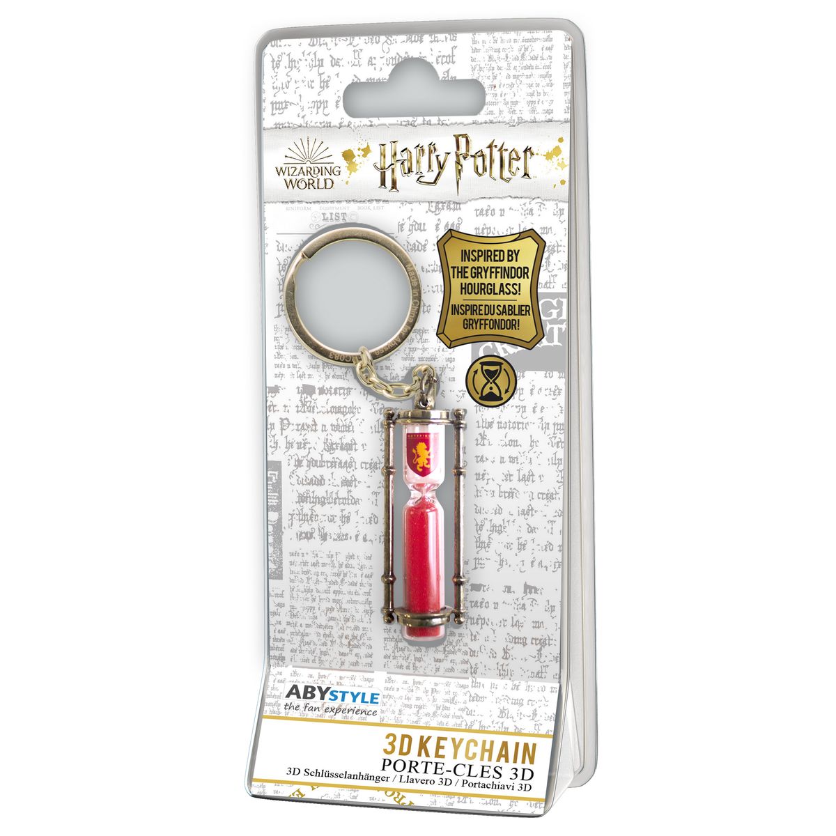 Harry Potter - Gryffindor Hourglass - Avaimenperä