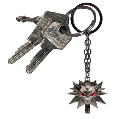 The Witcher - 3D School Wolf Emblem - Avaimenperä