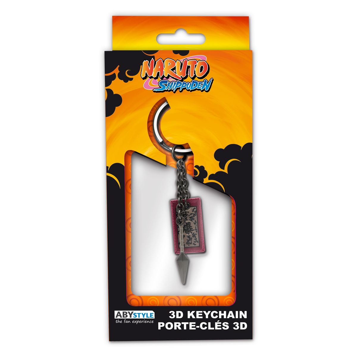 Naruto - Kunai & Explosive Tag - Keyring