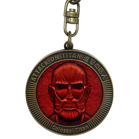 Attack on Titan - Colossal Titan Medallion - Keychain