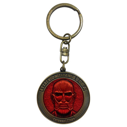 Attack on Titan - Colossal Titan Medallion - Keychain