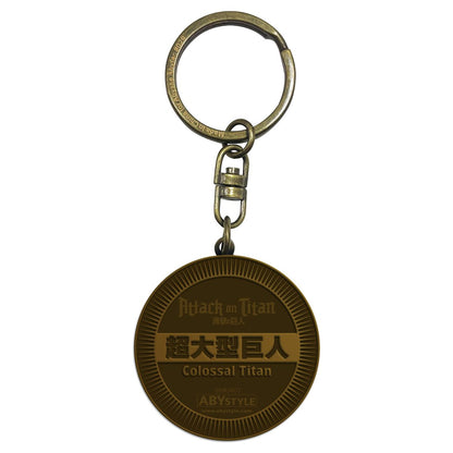 Attack on Titan - Colossal Titan Medallion - Keychain