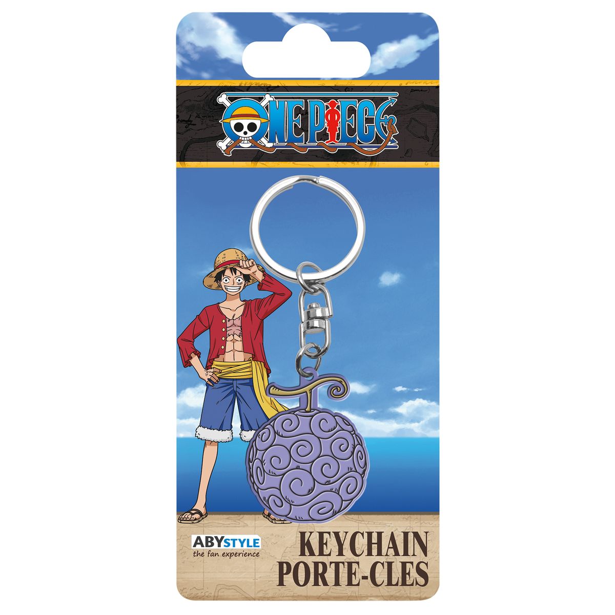 One Piece - Gum-Gum Devil Fruit - Keychain