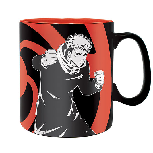 Jujutsu Kaisen - Group black & white - Iso muki (XL-kokoinen)