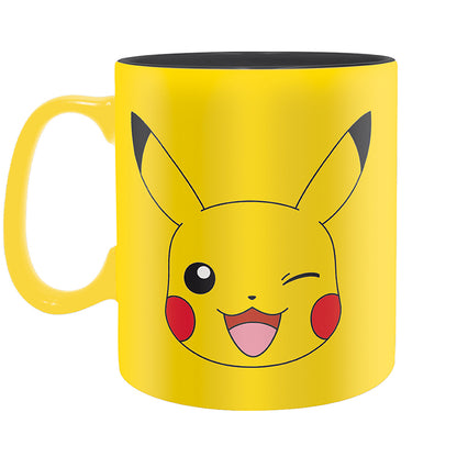 Pokémon - Pikachu Face - Iso muki (XL-koko)