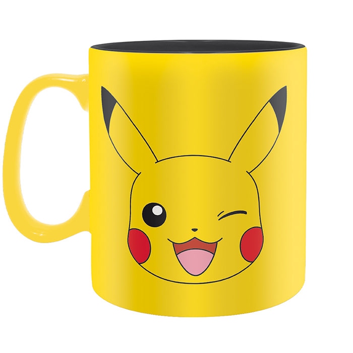 Pokémon - Pikachu Face - Iso muki (XL-koko)