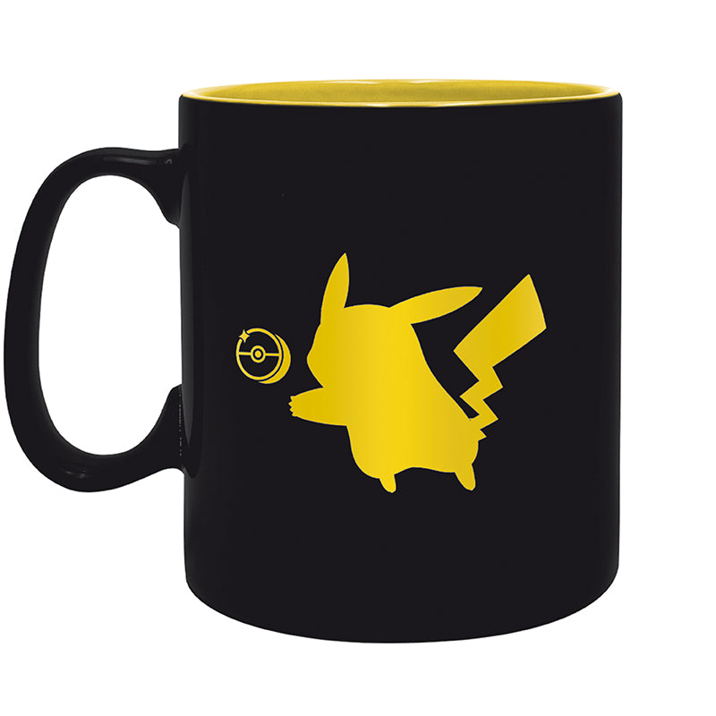 Pokémon - Pikachu Black Iconic - Iso muki (XL-kokoinen)