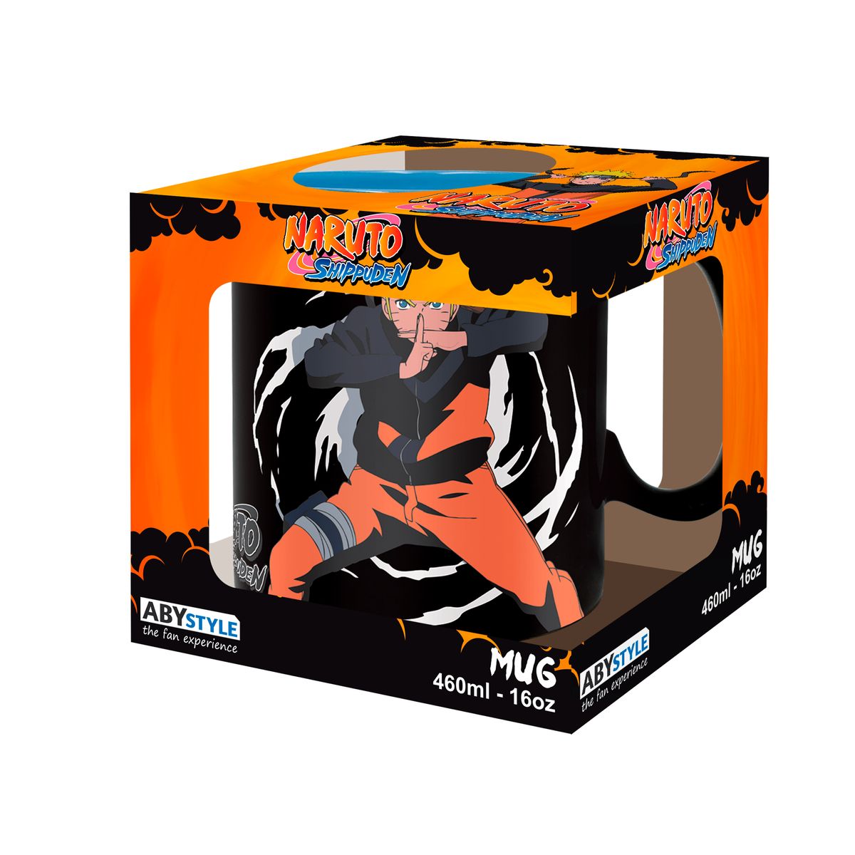 Naruto - Kurama & Naruto - Iso muki (XL-kokoinen)