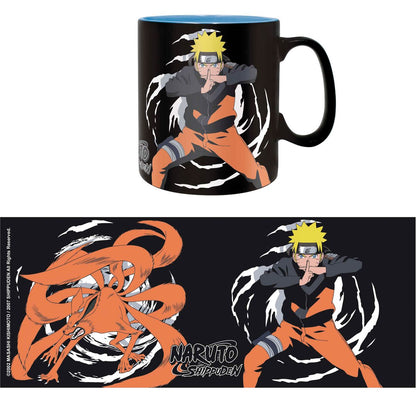 Naruto - Kurama & Naruto - Iso muki (XL-kokoinen)