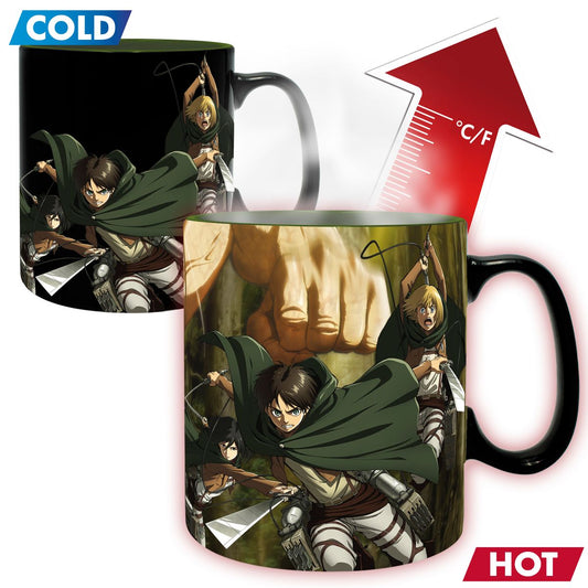 Attack on Titan - Titan Eren -  Iso Heat Change -muki (XXL-koko)