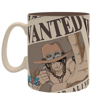 One Piece - Wanted Ace - Iso muki (XXL-koko)