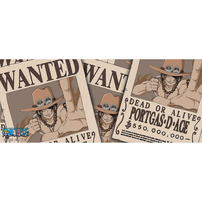 One Piece - Wanted Ace - Iso muki (XXL-koko)