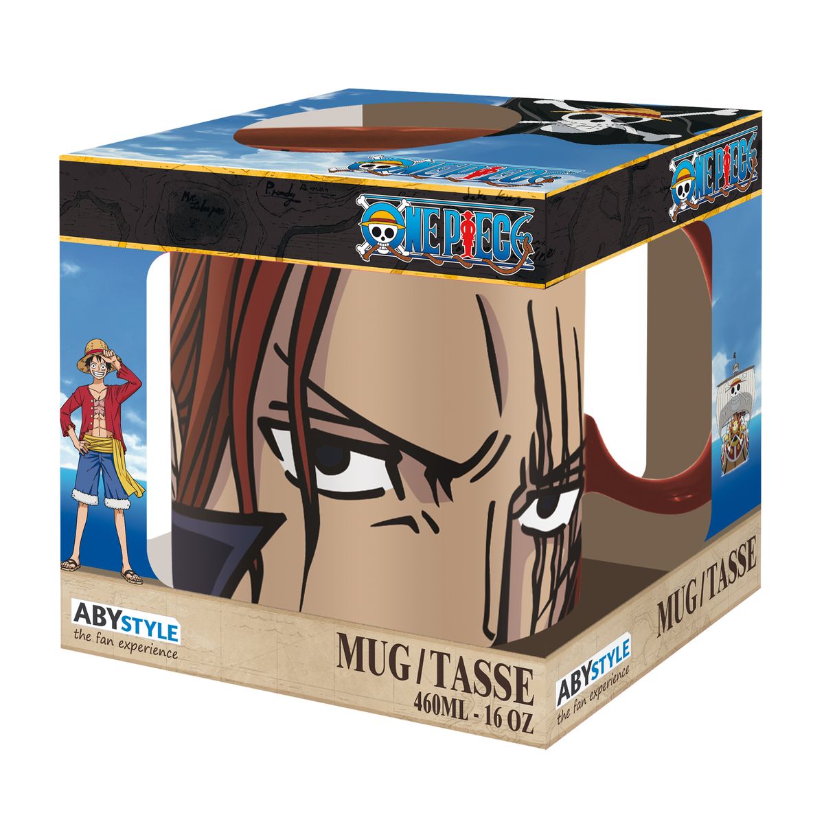 One Piece - Shanks - Iso muki (XL-kokoinen)