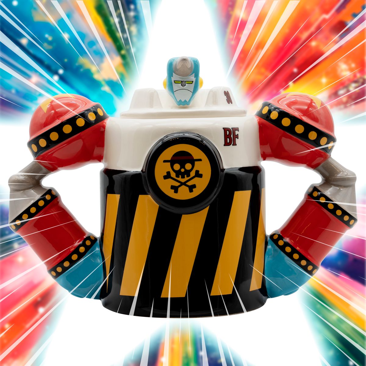 One Piece - Iron Pirate Franky Shogun - 3D-muki