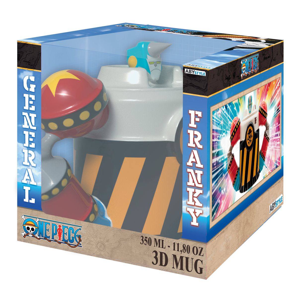 One Piece - Iron Pirate Franky Shogun - 3D-muki