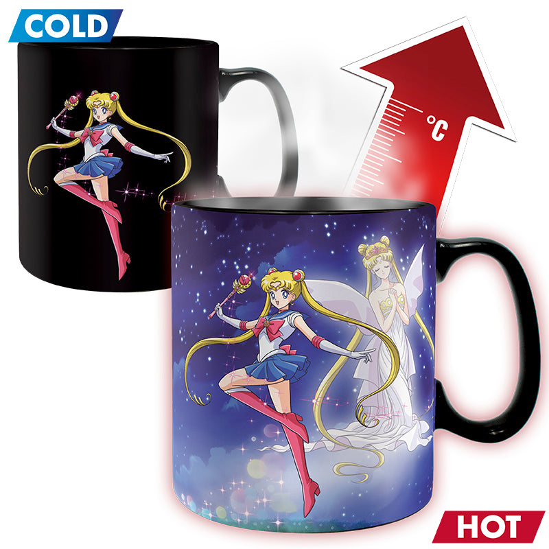 Sailor Moon - Sailor & Chibi - XXL Color-Changing Mug