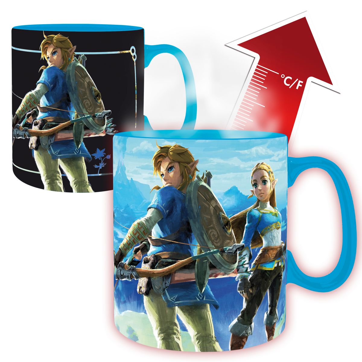 The Legend of Zelda - Breath of the Wild - XXL Color-Changing Mug