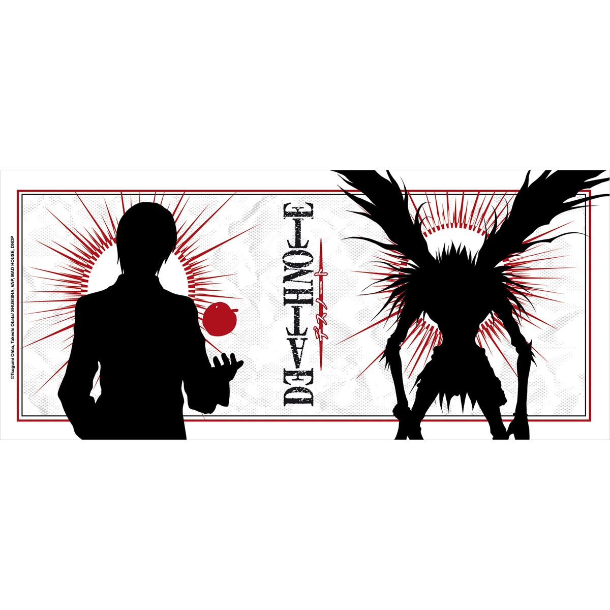 Death Note - Light & Ryuk - Iso muki (XL-koko)