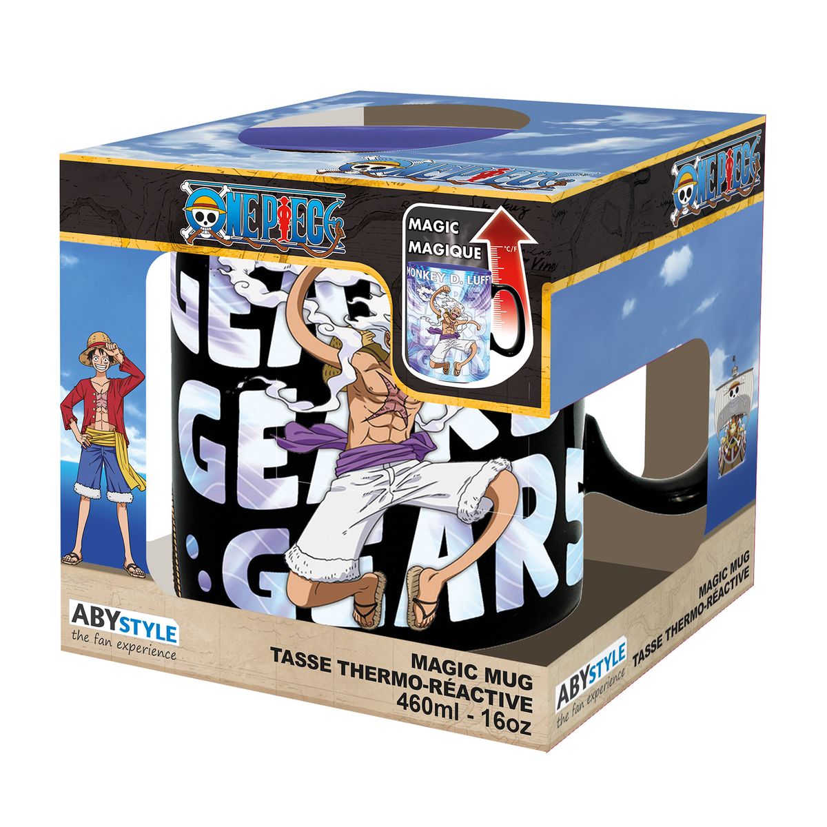 One Piece - Gear 5th - Iso Heat Change -muki (XXL-koko)