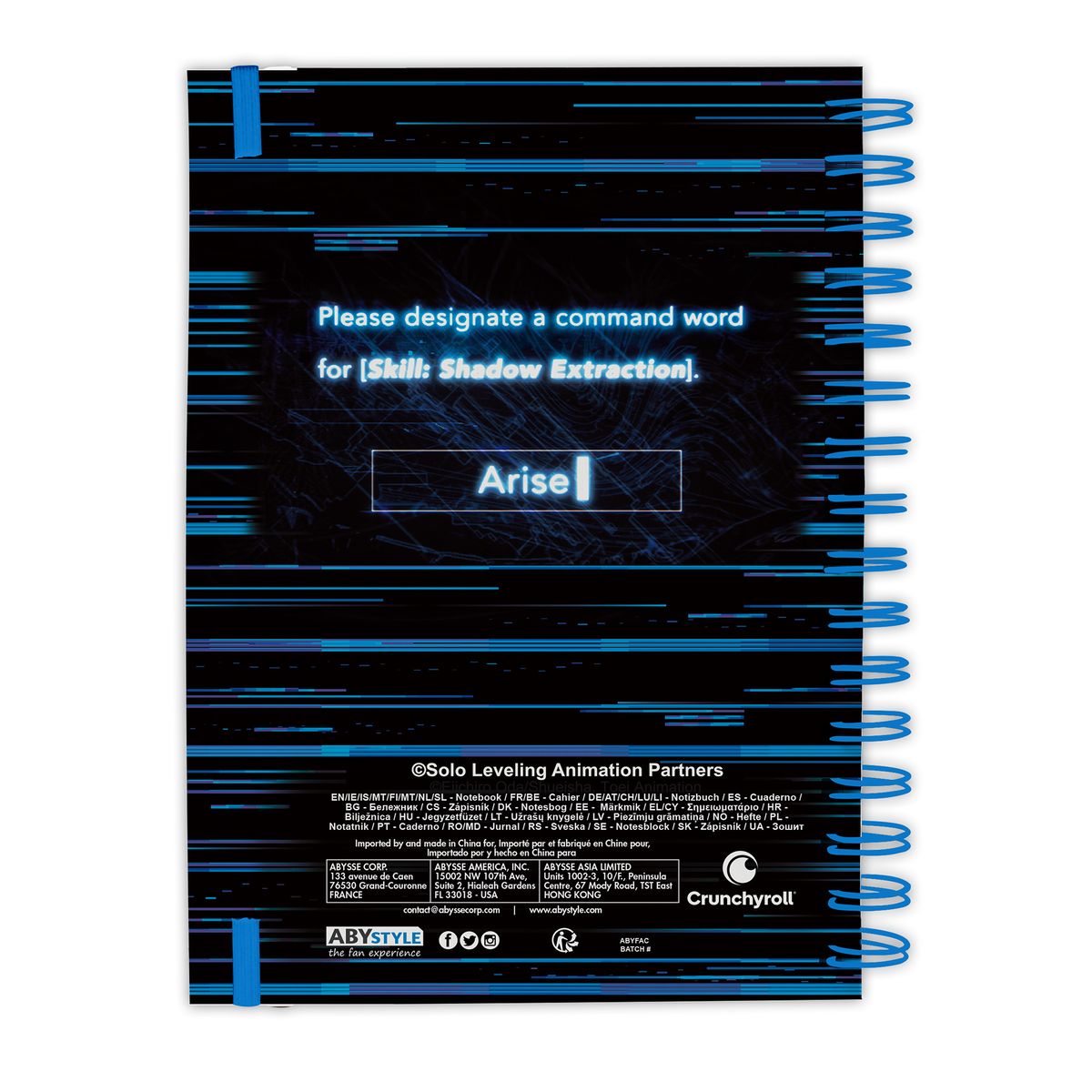 Solo Leveling - Jinwoo Arise - Notebook