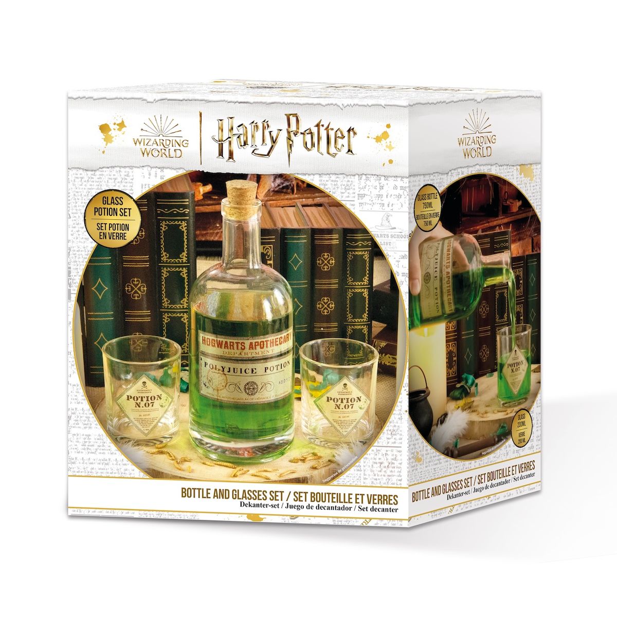 Harry Potter - Potion - Juomalasisetti