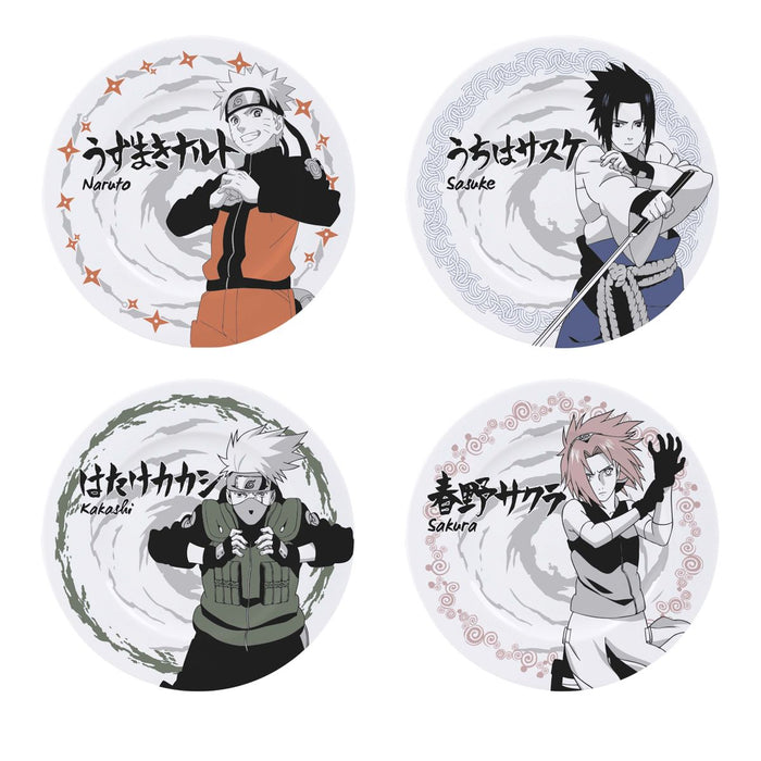 Naruto - Team 7 - Lautaset (4 kpl lautassetti)