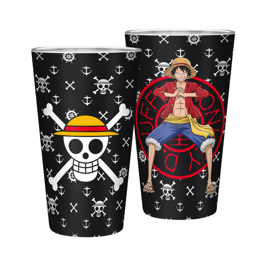 One Piece - Luffy - Iso juomalasi (XXL)
