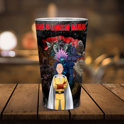 One Punch Man - One Against All - Iso juomalasi (XXL-koko)