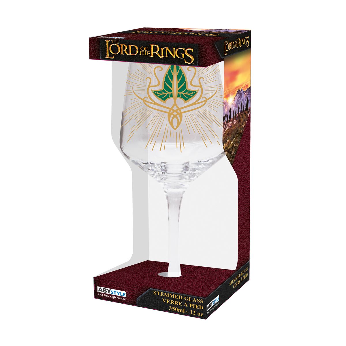 The Lord of the Rings - Lorien Leaf - Glass