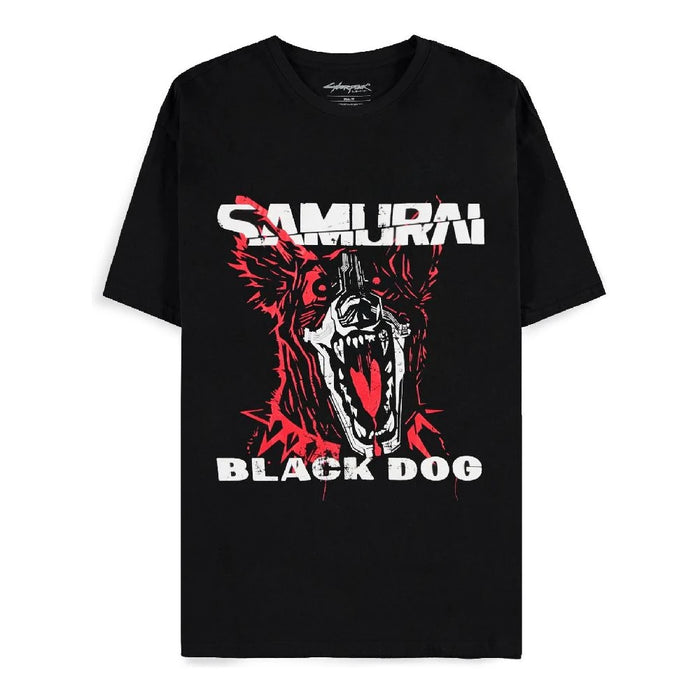 Cyberpunk - Black Dog Samurai Album - T-paita