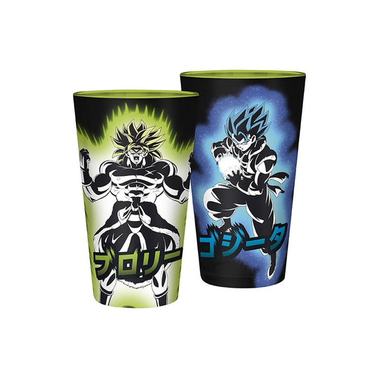 Dragon Ball - Broly & Gogeta - Iso juomalasi (XXL)