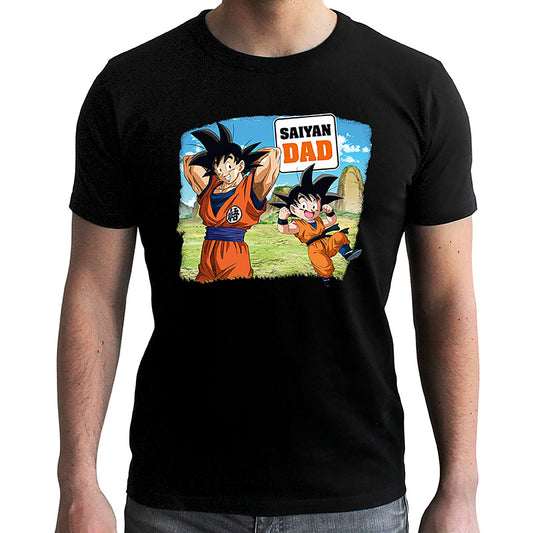 Dragon Ball - Saiyan Dad - T-paita