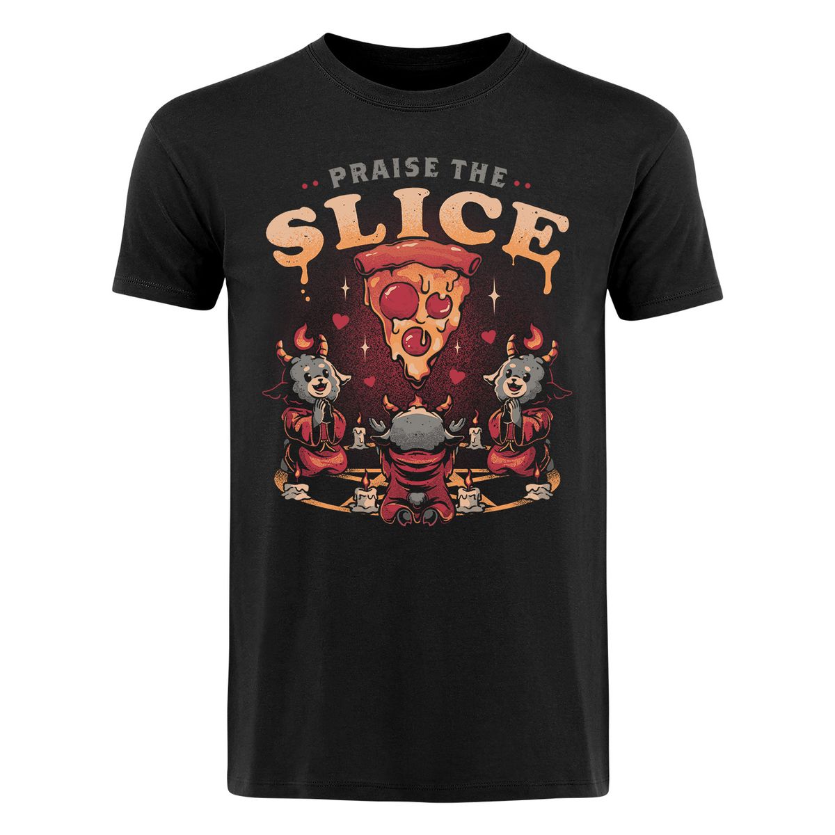 Eduardo Ely - Praise the Slice - T-shirt