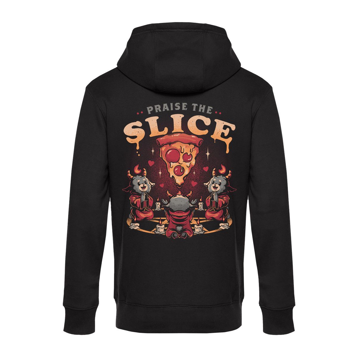 Eduardo Ely - Praise the Slice - Zip Hoodie