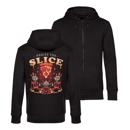 Eduardo Ely - Praise the Slice - Zip Hoodie