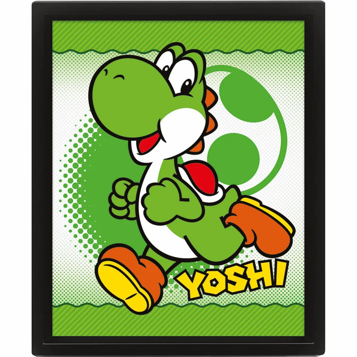 Super Mario - Yoshi - 3D-kuva