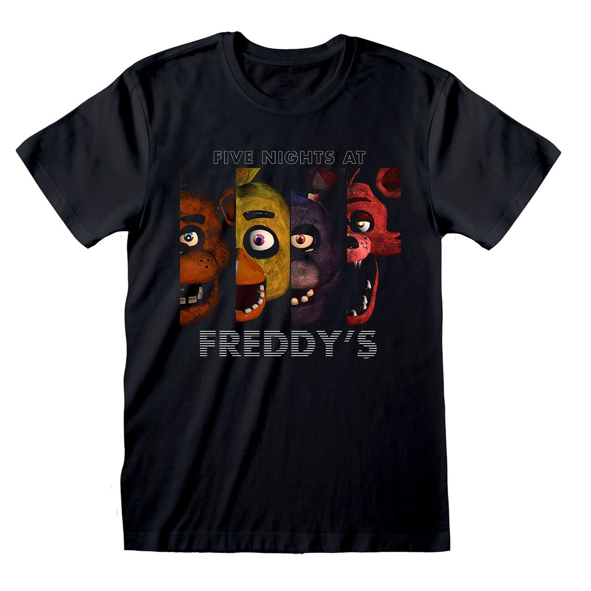 Fnf Direction Panel Five Nights at Freddy's - Panel x4 Character - T-paita – yvolve.fi