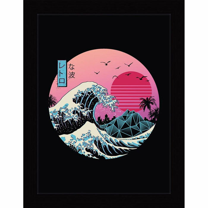 Vincent Trinidad - The Great Retro Wave - Kehystetty taidejuliste