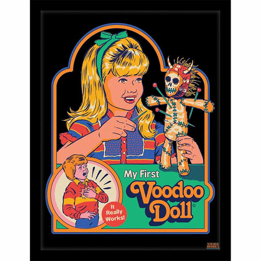 Steven Rhodes - My First Voodoo Doll - Kehystetty taidejuliste