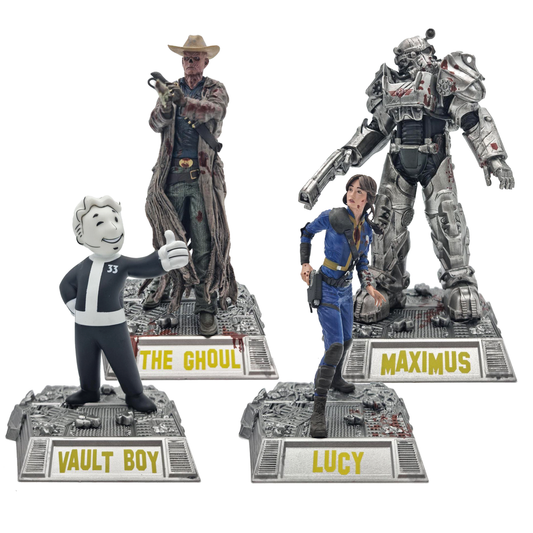 Fallout - Lucy, Maximus, The Ghoul & Vault Boy - Figuurisetti (4 kpl)