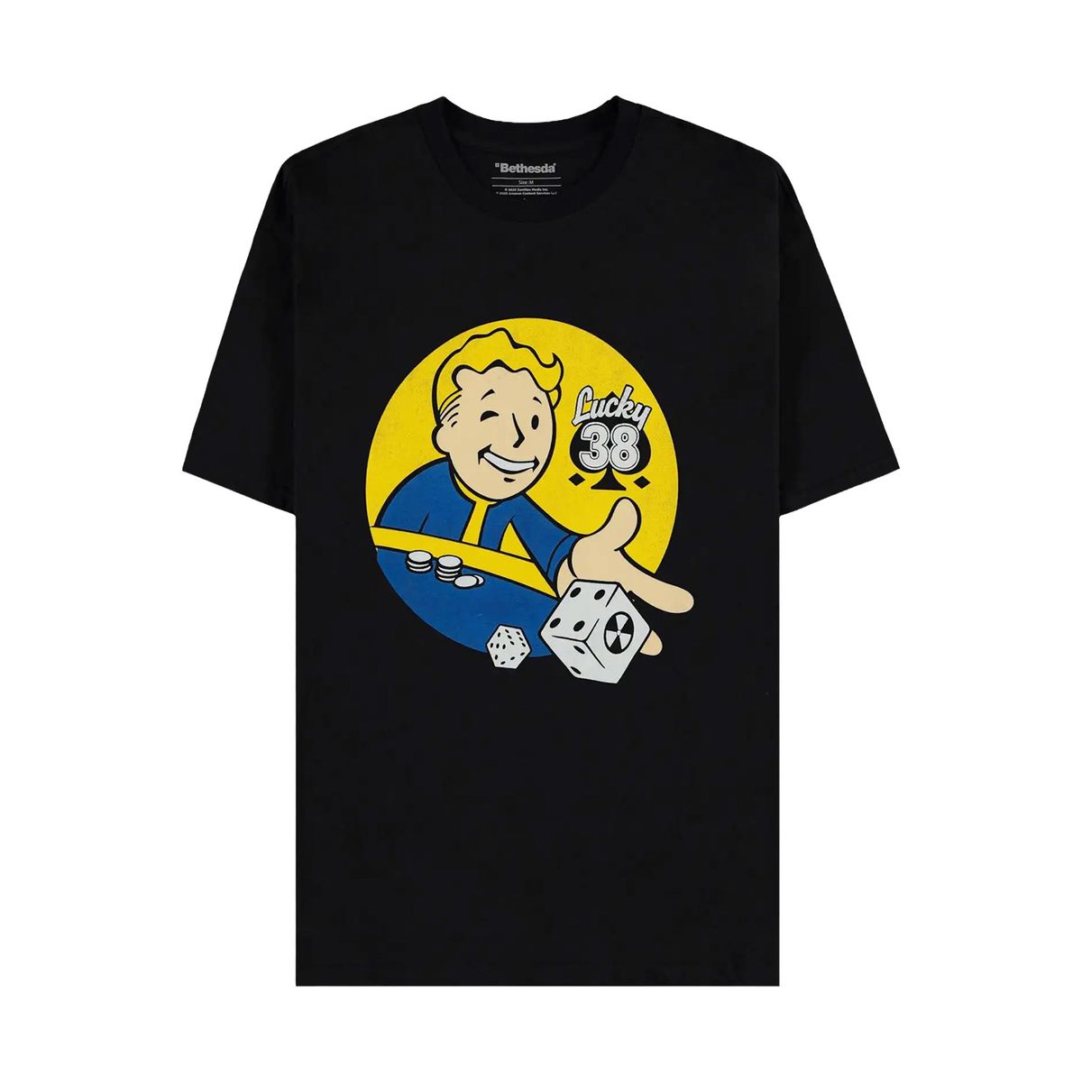 Fallout - Lucky 38 Dice - T-paita