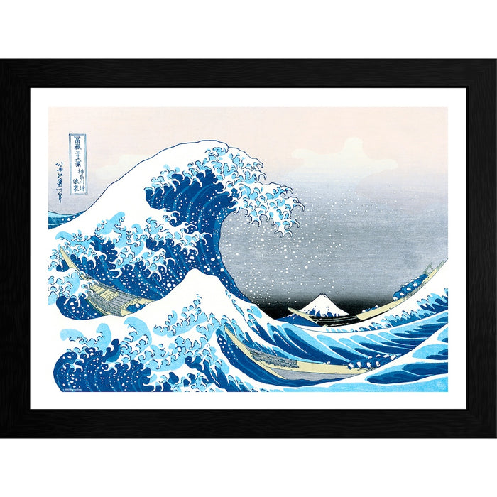 Hokusai - Great Wave - Kehystetty taidejuliste