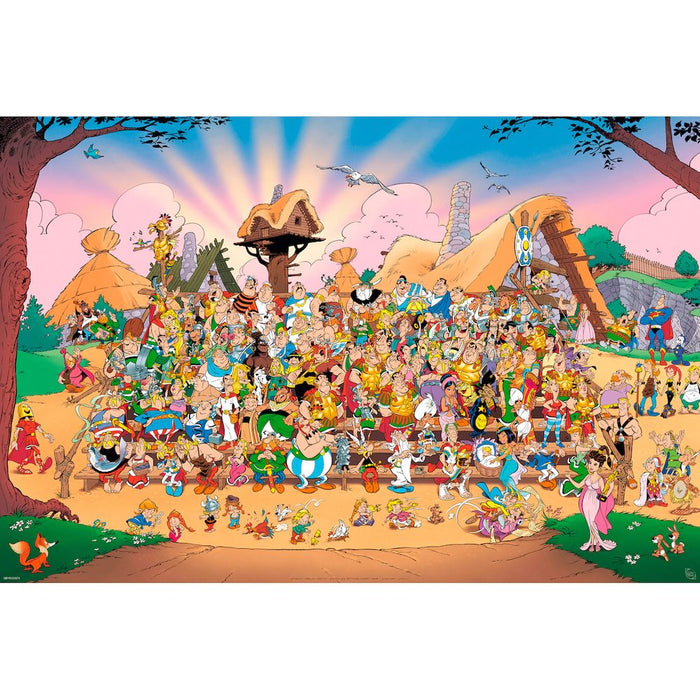 Asterix - Family Potrait - Juliste