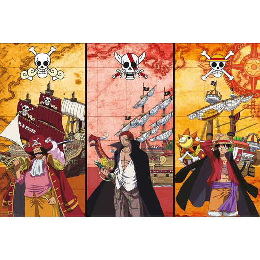 One Piece - Captains & Boats - Juliste